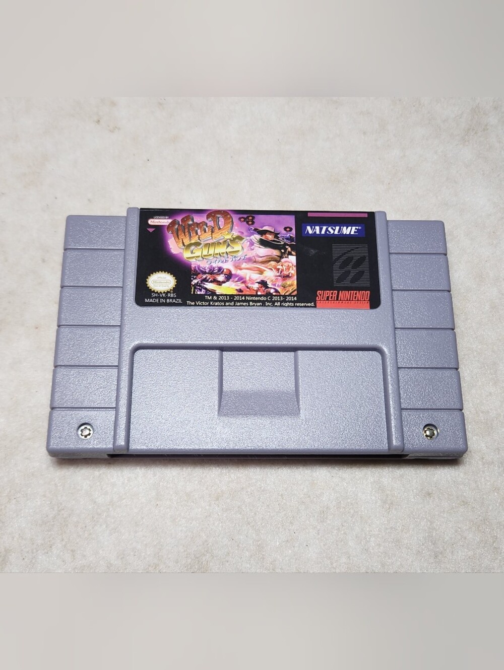 Wild Guns Nintendo SNES